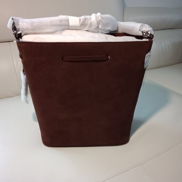 Lauren Ralph Lauren Suede Debby Drawstring Tote - Picture 2 of 5